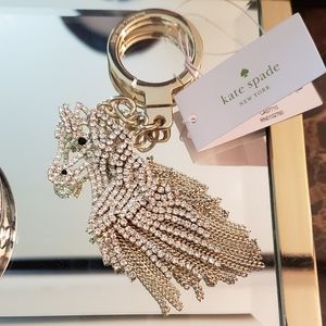 Kate spade unicorn keychain
